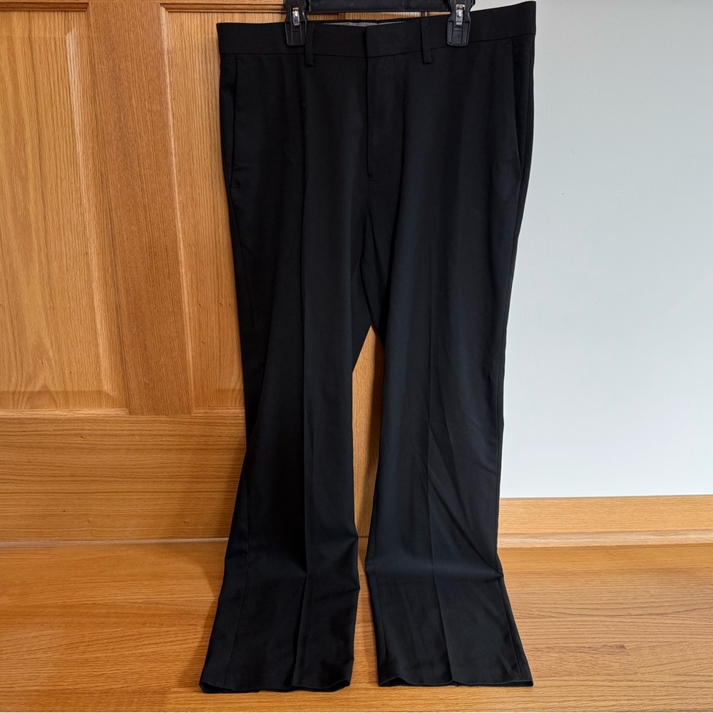 NWOT Haggar Black Dress Pants Straight Leg
